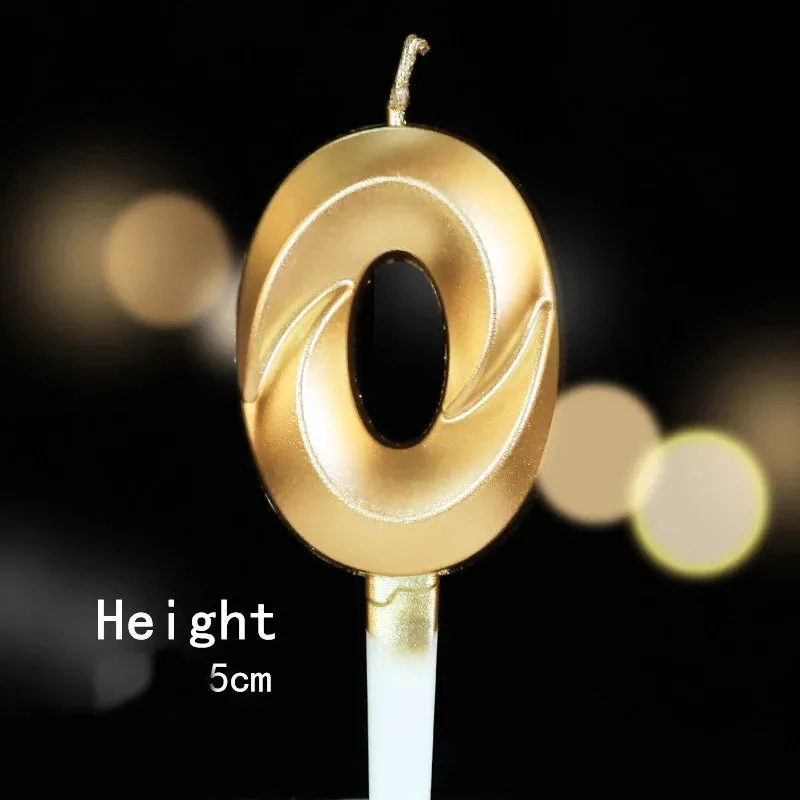Digital Plug-In Cake Candles 0-9 - Baby's 100 Days