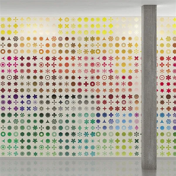Dingbats Wall Covering by Polly Apfelbaum
