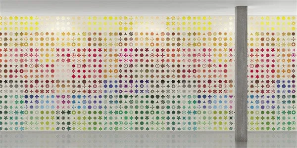 Dingbats Wall Covering by Polly Apfelbaum