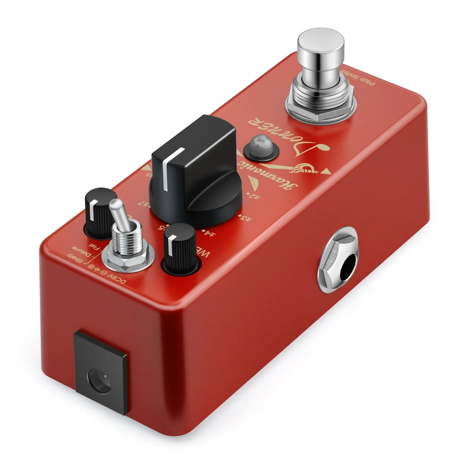 Donner Digital Octave Guitar Effect Pedal Harmonic Square 7 modes