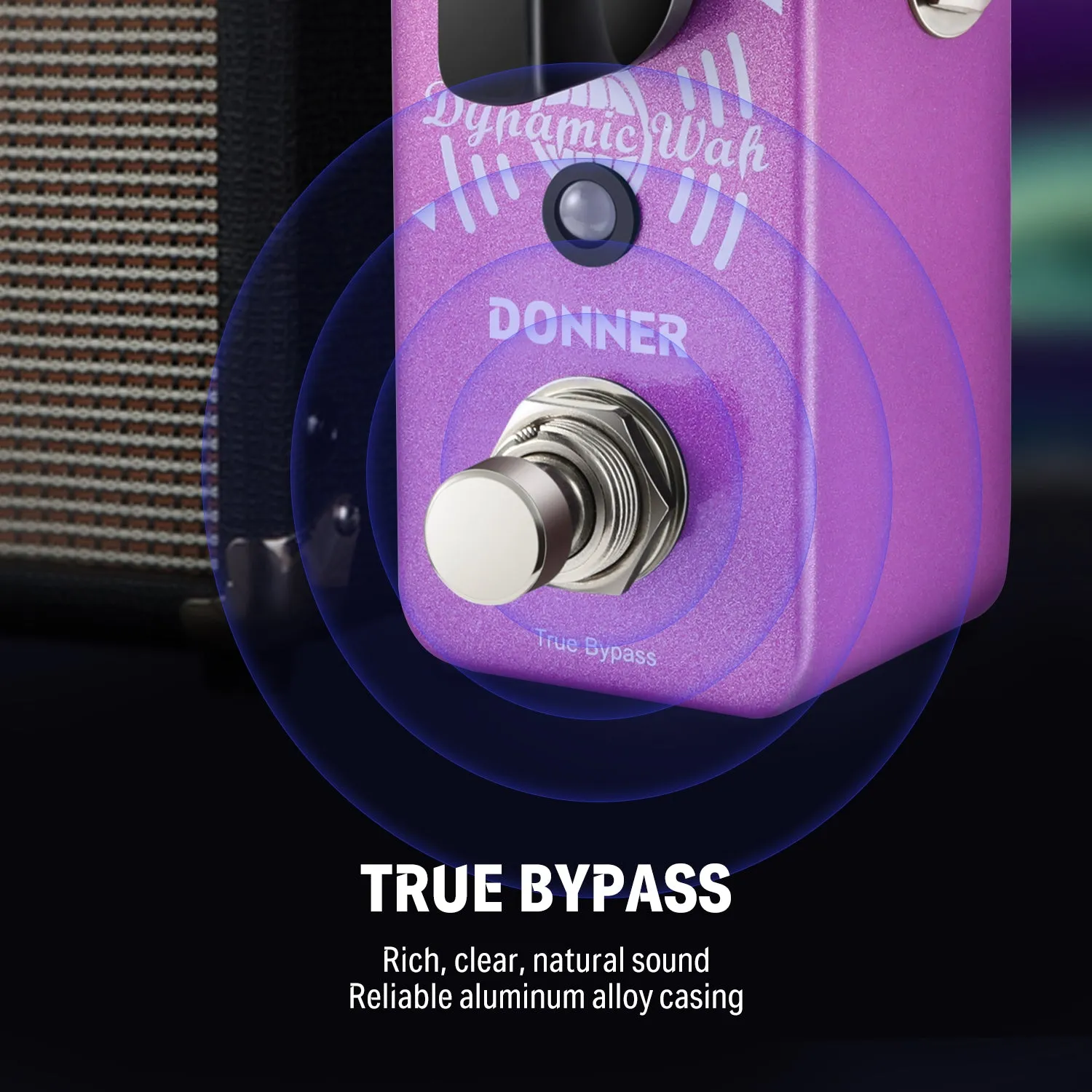 Donner Dynamic Wah-Wah Pedal Filter Effect