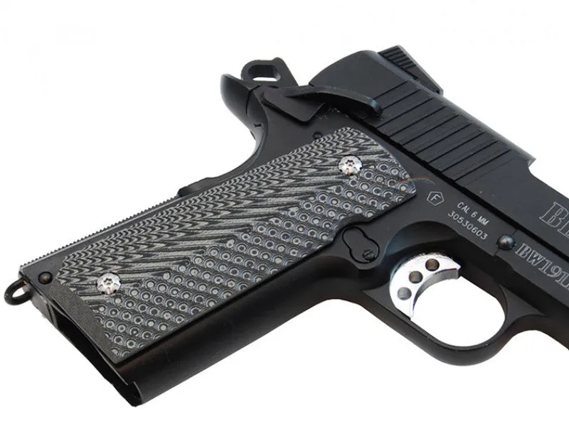 Double Alpha Academy 1911 Carbon Fiber Grips (Black)