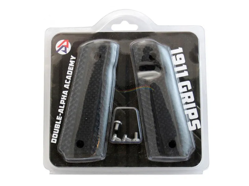 Double Alpha Academy 1911 Carbon / G10 Grips (Carbon)