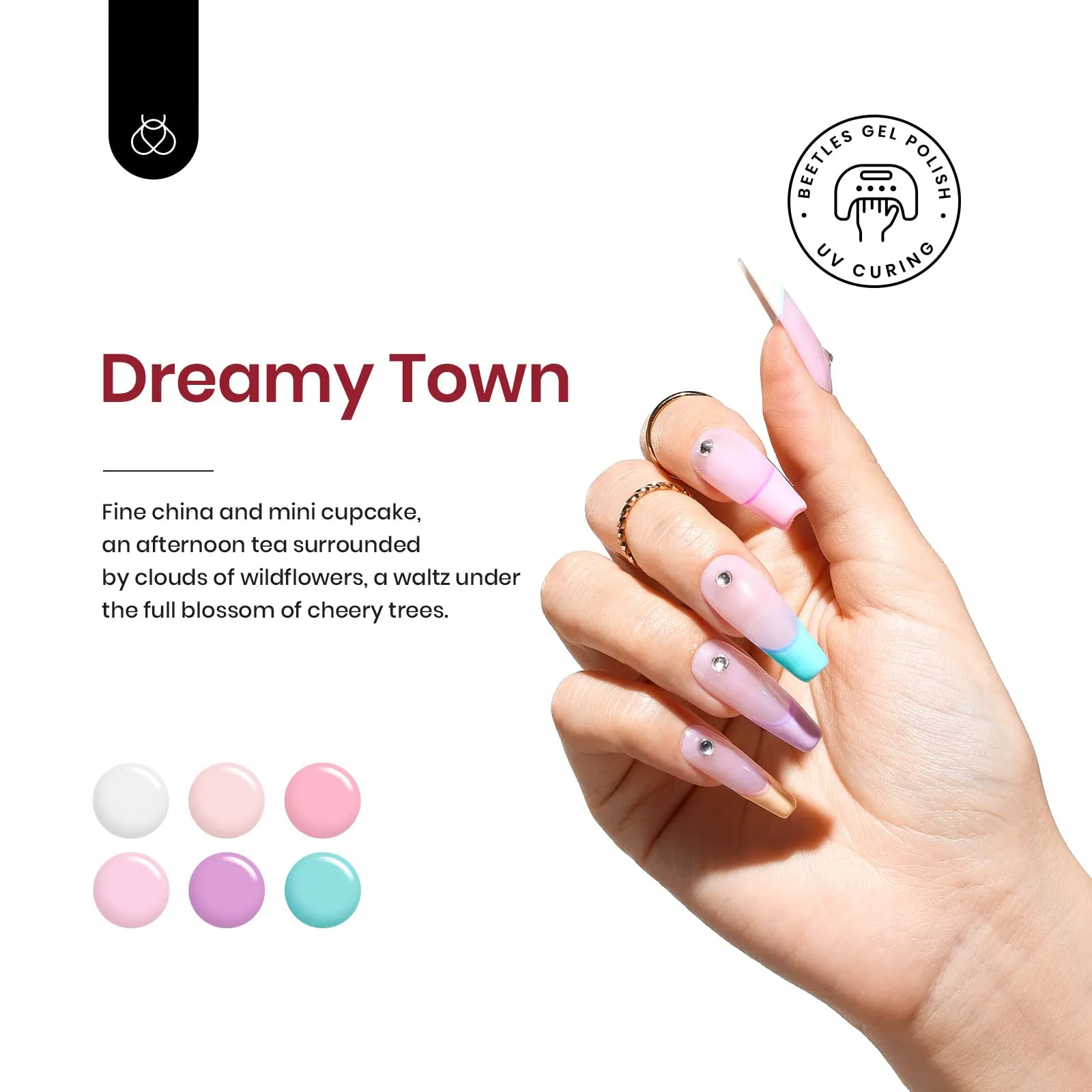 Dreamy Town - 20 Gel Colors Set With Top And Base Coat (5ml/Each)