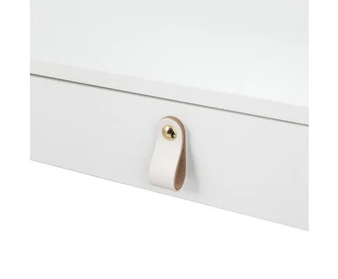 Dressing Table Floating LED White Daphne