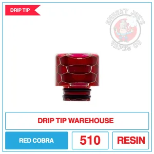 Drip Tip Warehouse - 510 Drip Tip - Red Cobra
