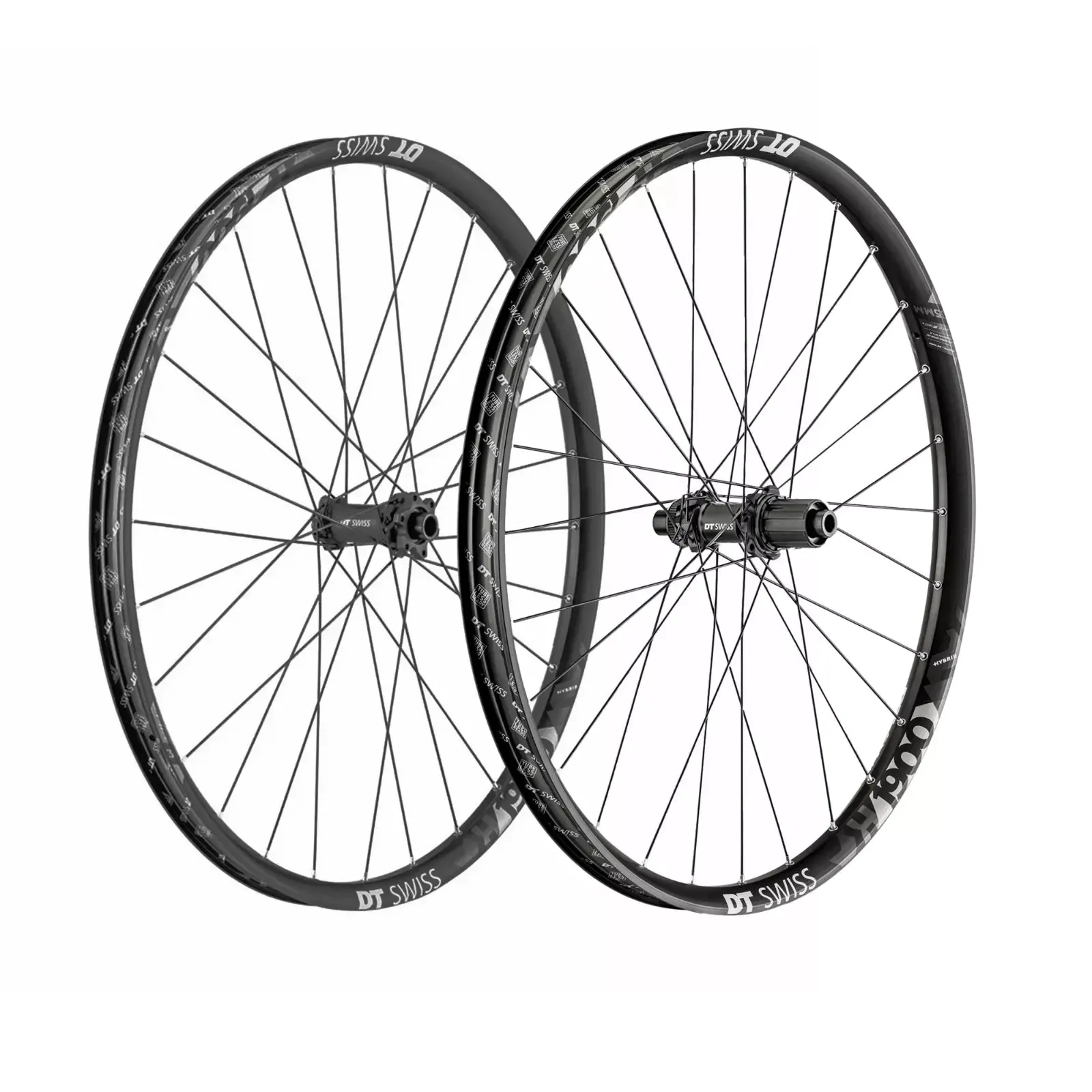 DT Swiss H 1900 Spline 27.5 Hybrid E-MTB Boost Wheelset - 35mm