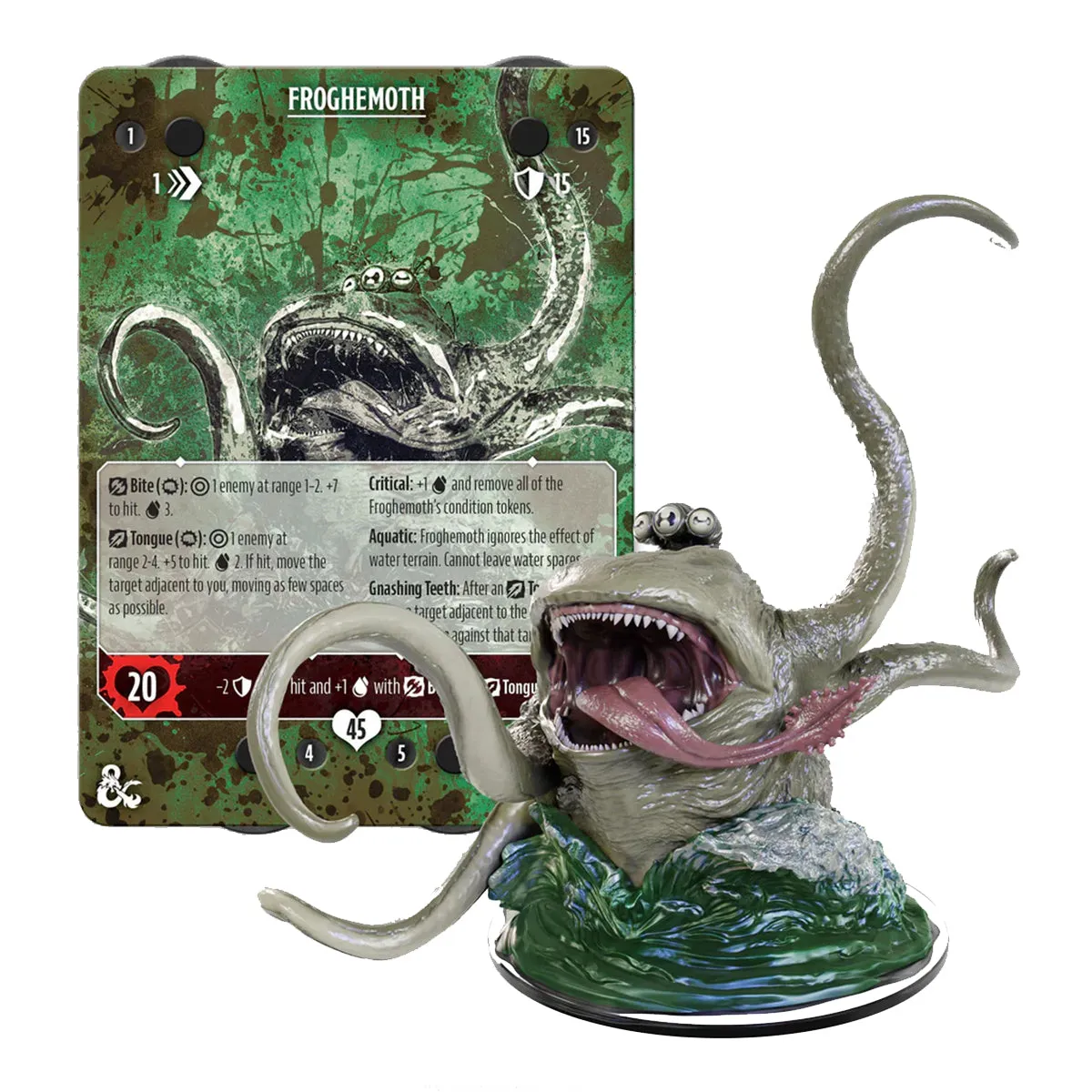 Dungeons & Dragons Onslaught Nightmare of the Frogmire Coven - Maps & Monsters Expansion