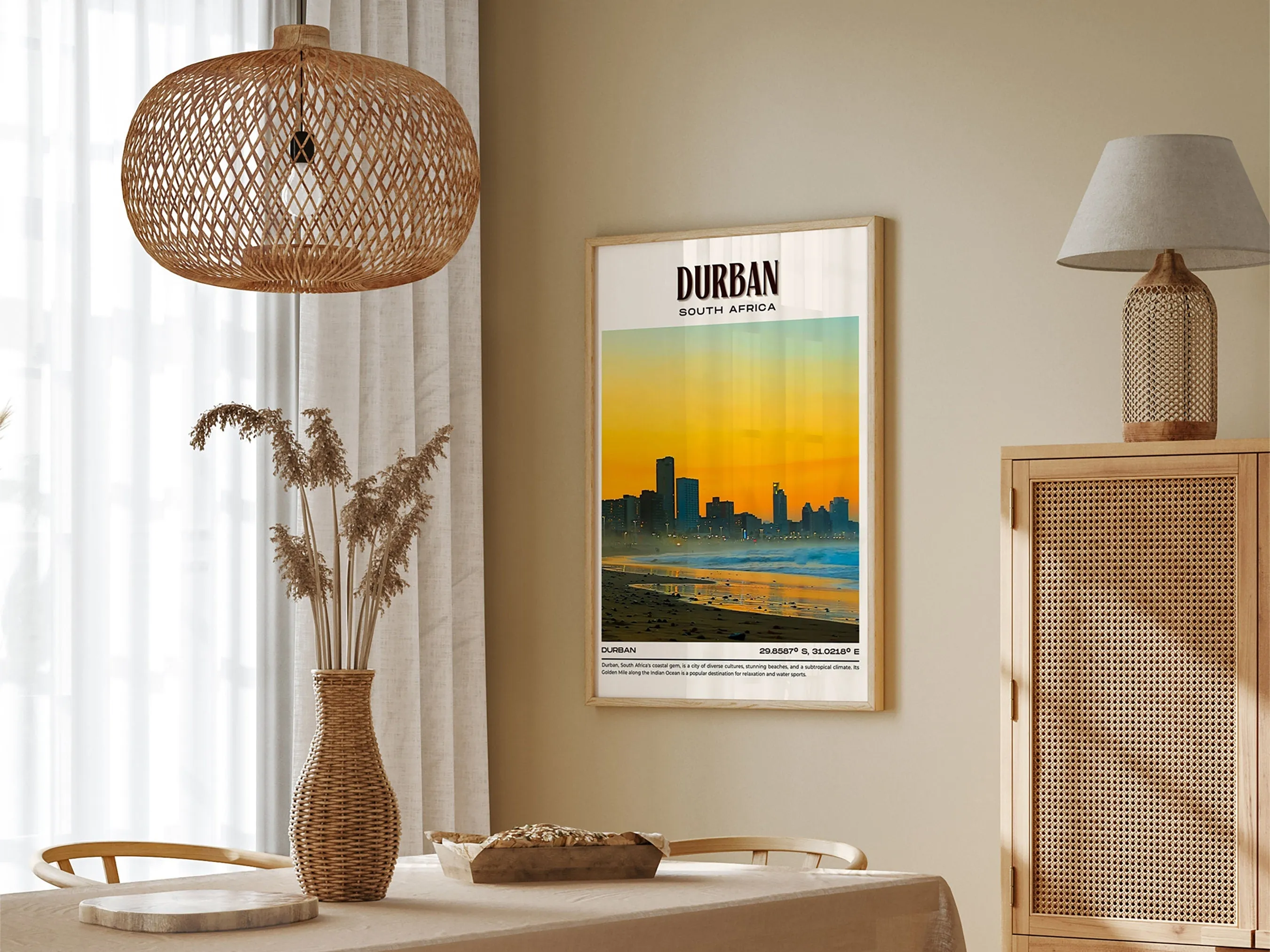 Durban Vintage Wall Art, South Africa
