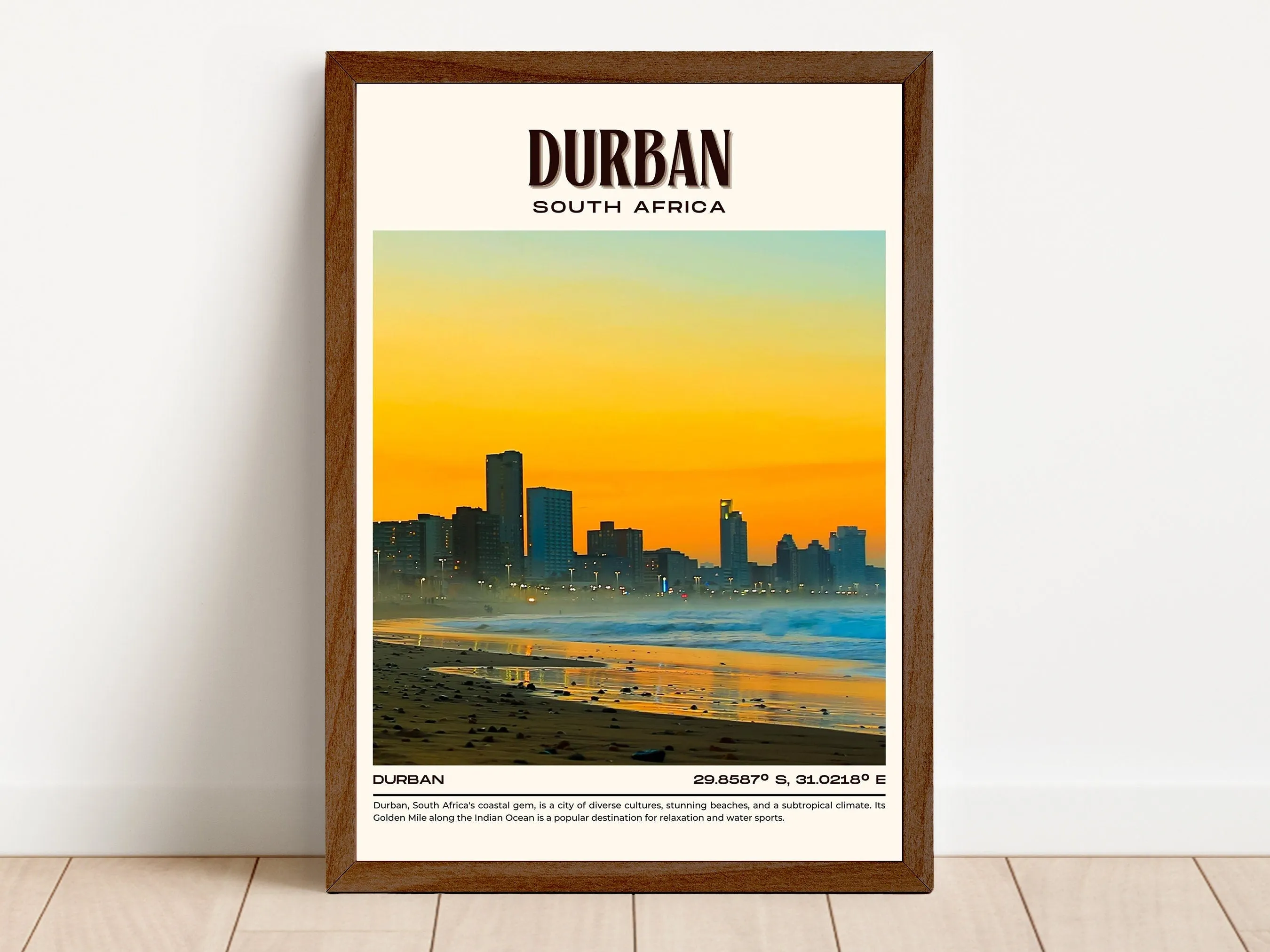Durban Vintage Wall Art, South Africa