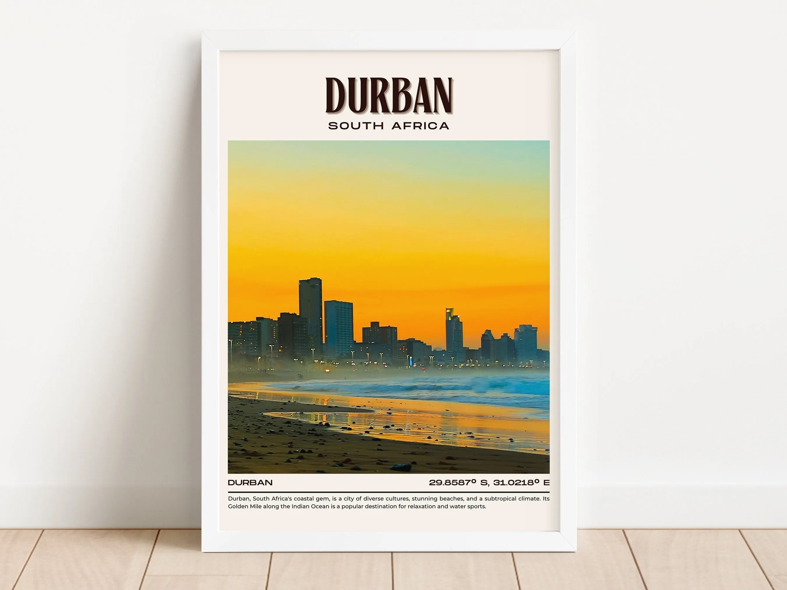 Durban Vintage Wall Art, South Africa