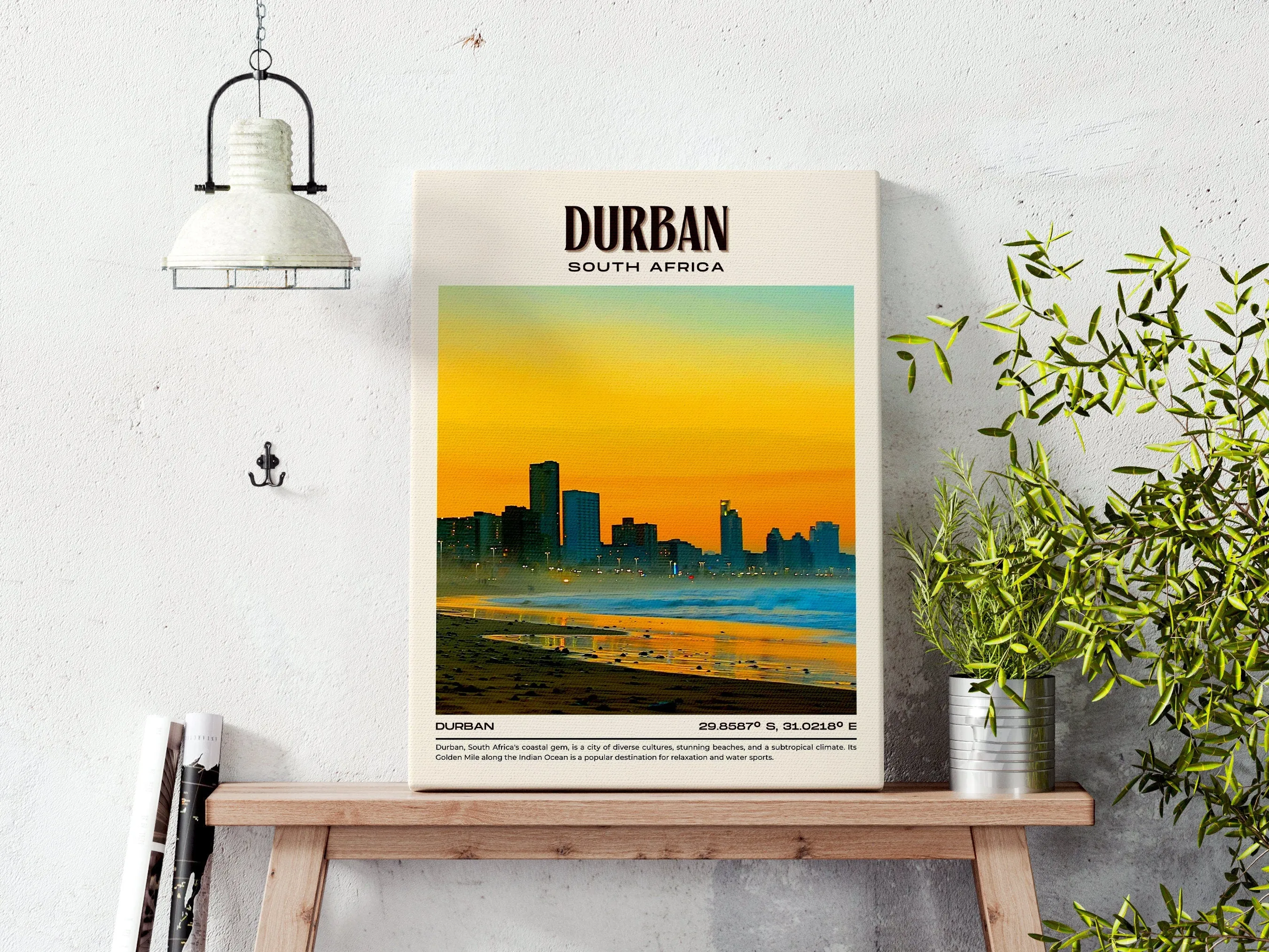 Durban Vintage Wall Art, South Africa