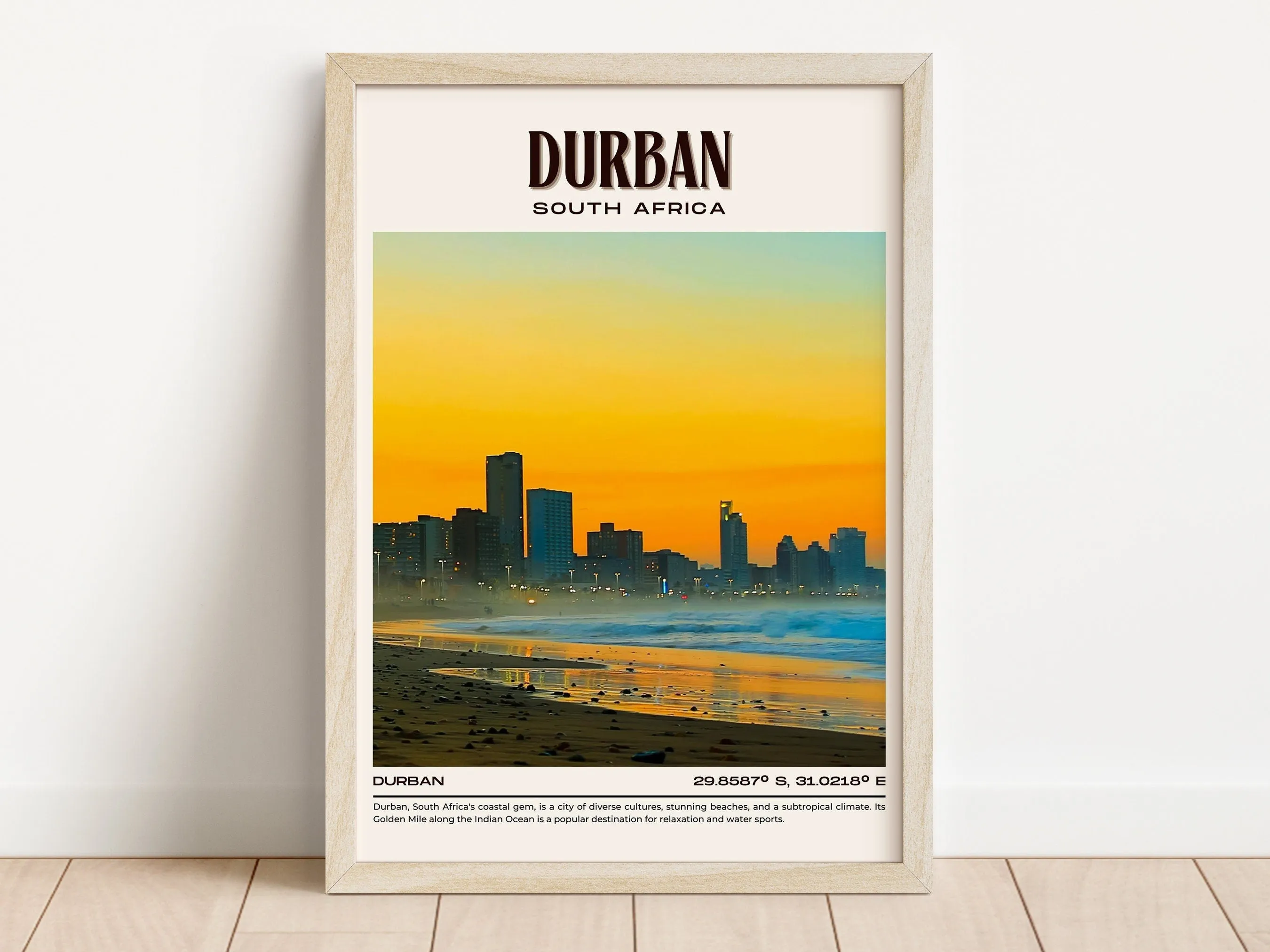 Durban Vintage Wall Art, South Africa
