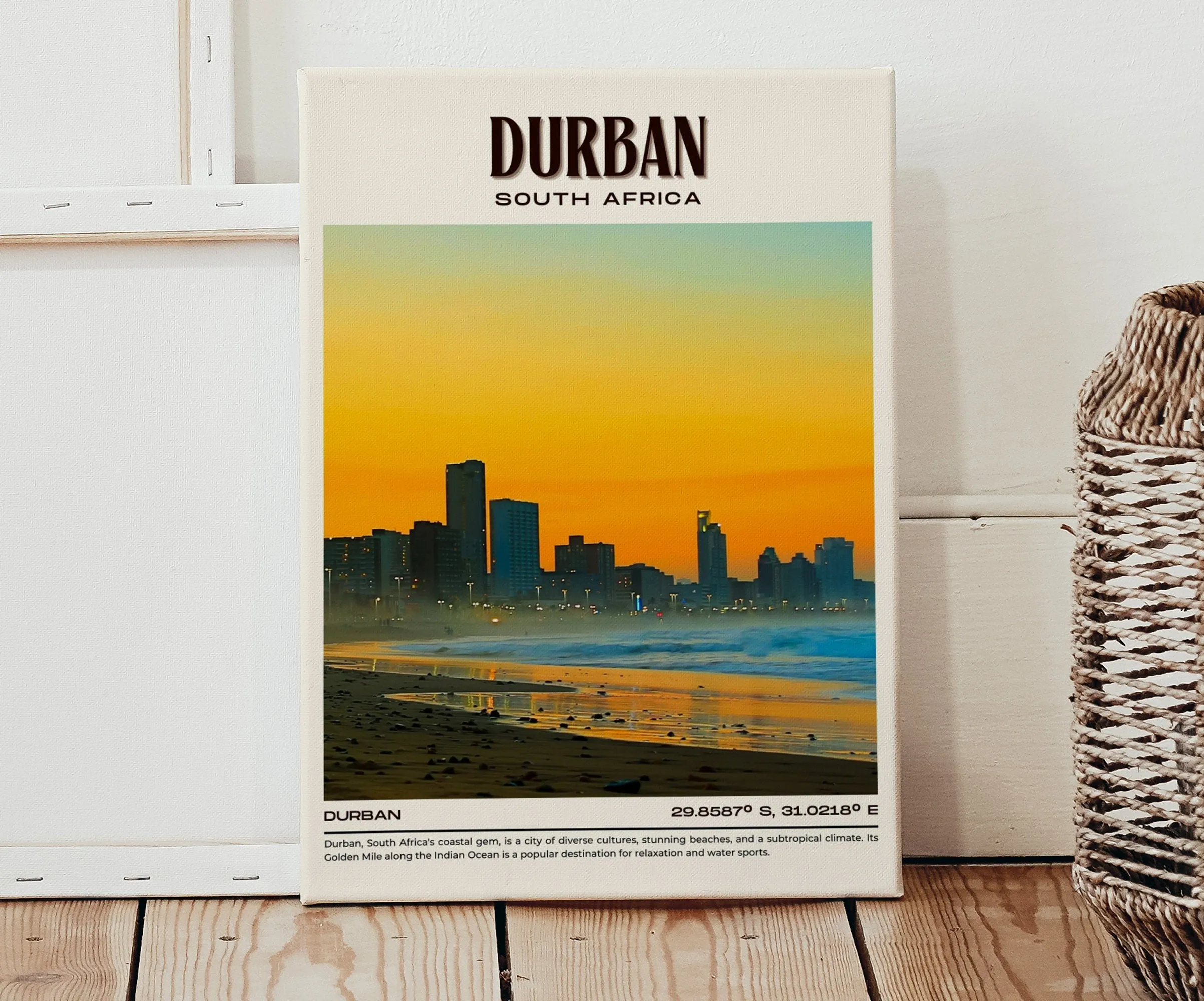 Durban Vintage Wall Art, South Africa