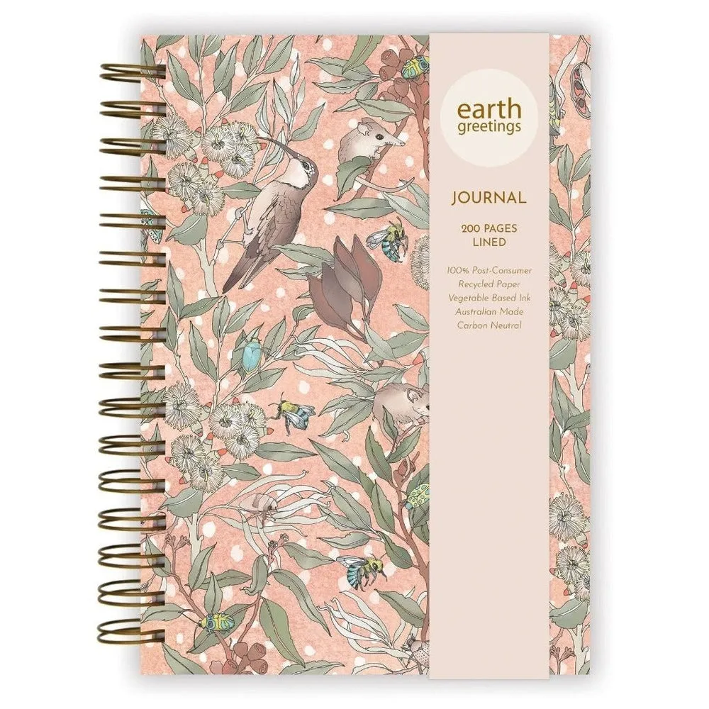 Earth Greetings A5 Lined Journal