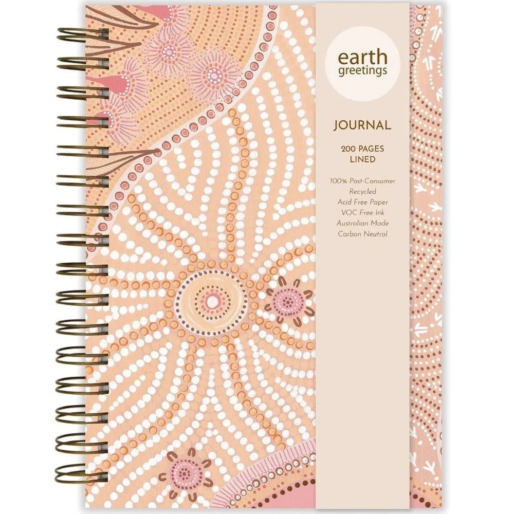 Earth Greetings A5 Lined Journal