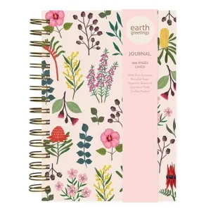 Earth Greetings A5 Lined Journal