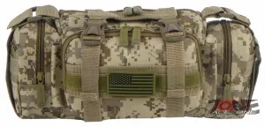 East West USA Molle Utility Tactical Waist Pack Pouch Waist Bag RTC506 TAN ACU