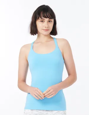 easyoga LA-VEDA Aqueous Drop Back Tank11 - B13 Sky Blue