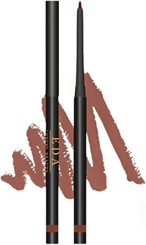 EDA LUXURY BEAUTY UPSCALE LIGHT BROWN RETRACTABLE LIP LINER Creamy Smooth Formula High Pigmented Professional Makeup Long Lasting Waterproof Twist Up Mechanical Automatic Lip Color Pencil