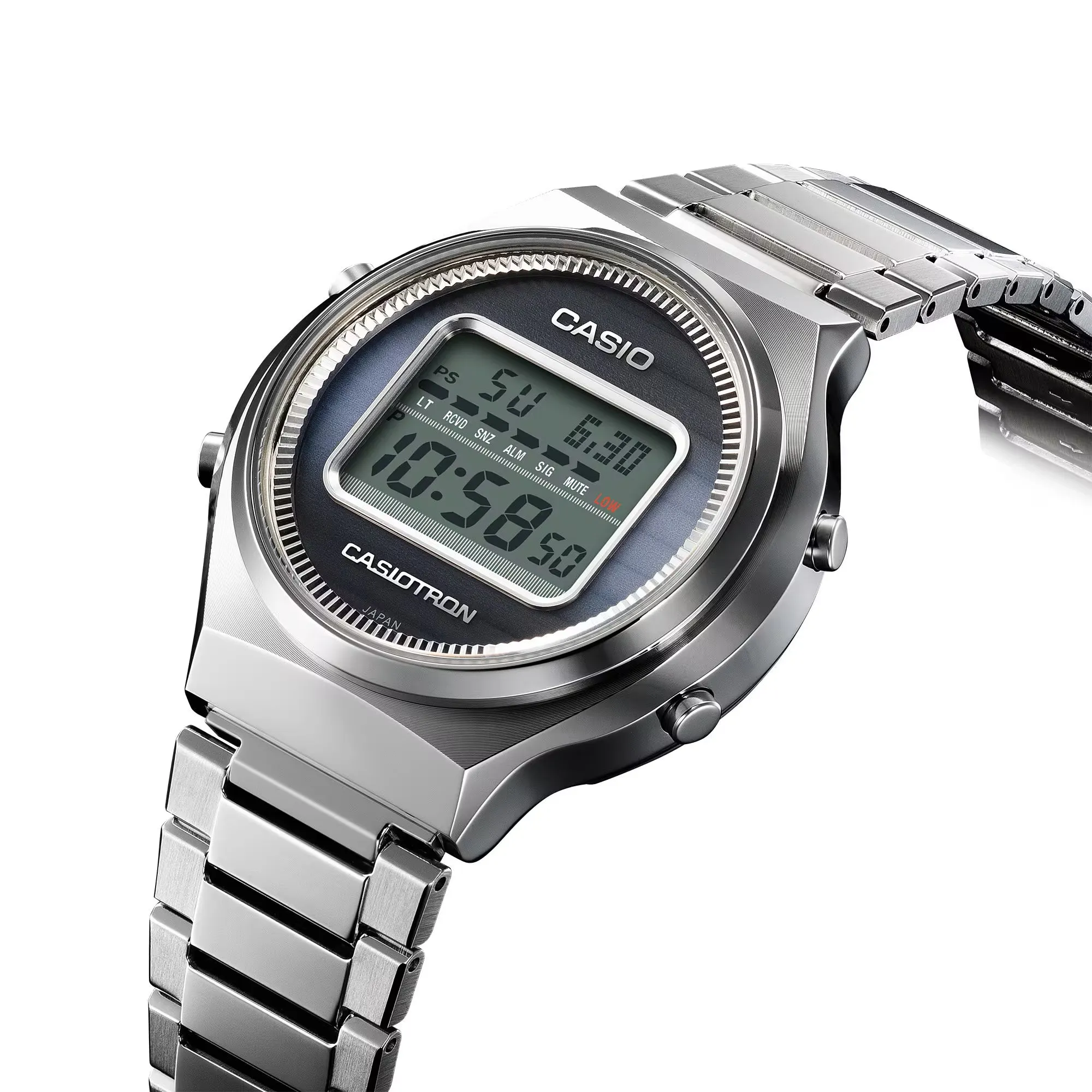 Edición limitada del Casiotron 50º aniversario correa de Acero inoxidable TRN-50-2A