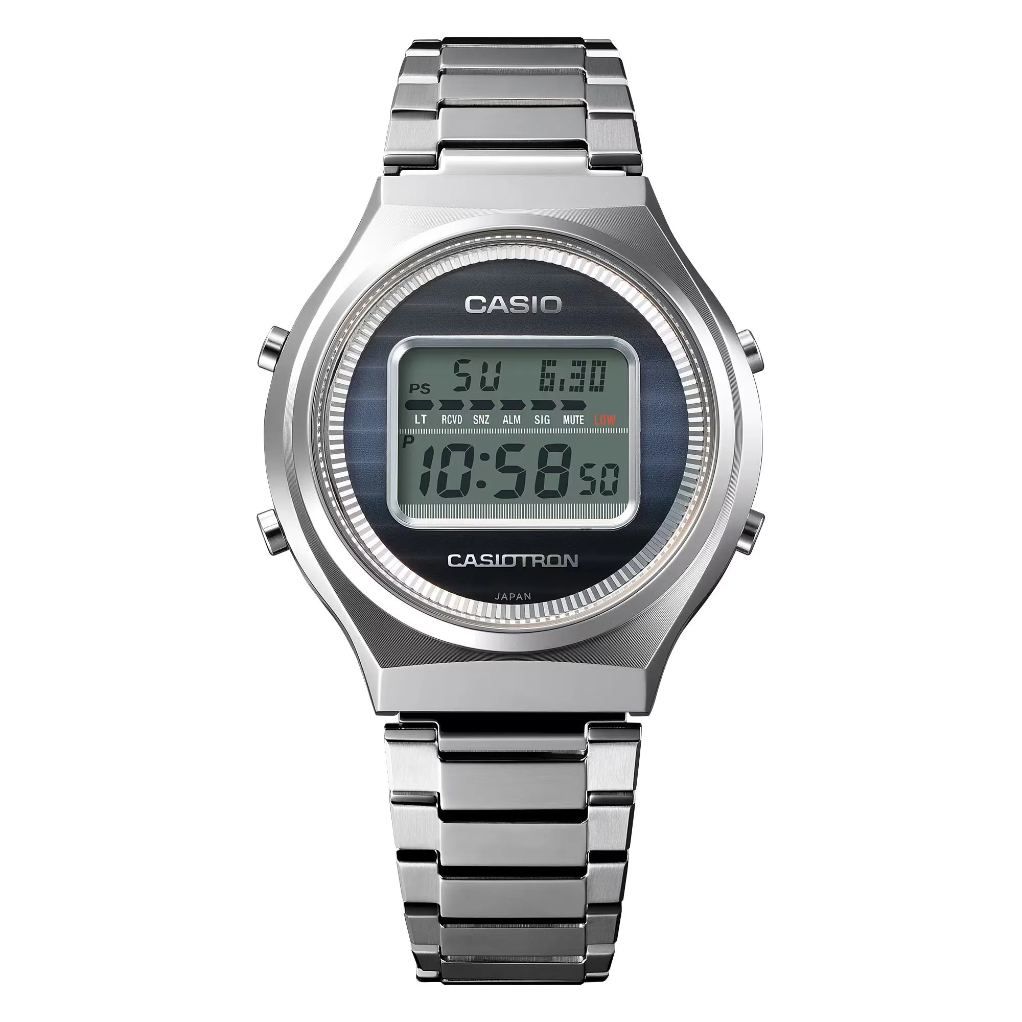 Edición limitada del Casiotron 50º aniversario correa de Acero inoxidable TRN-50-2A