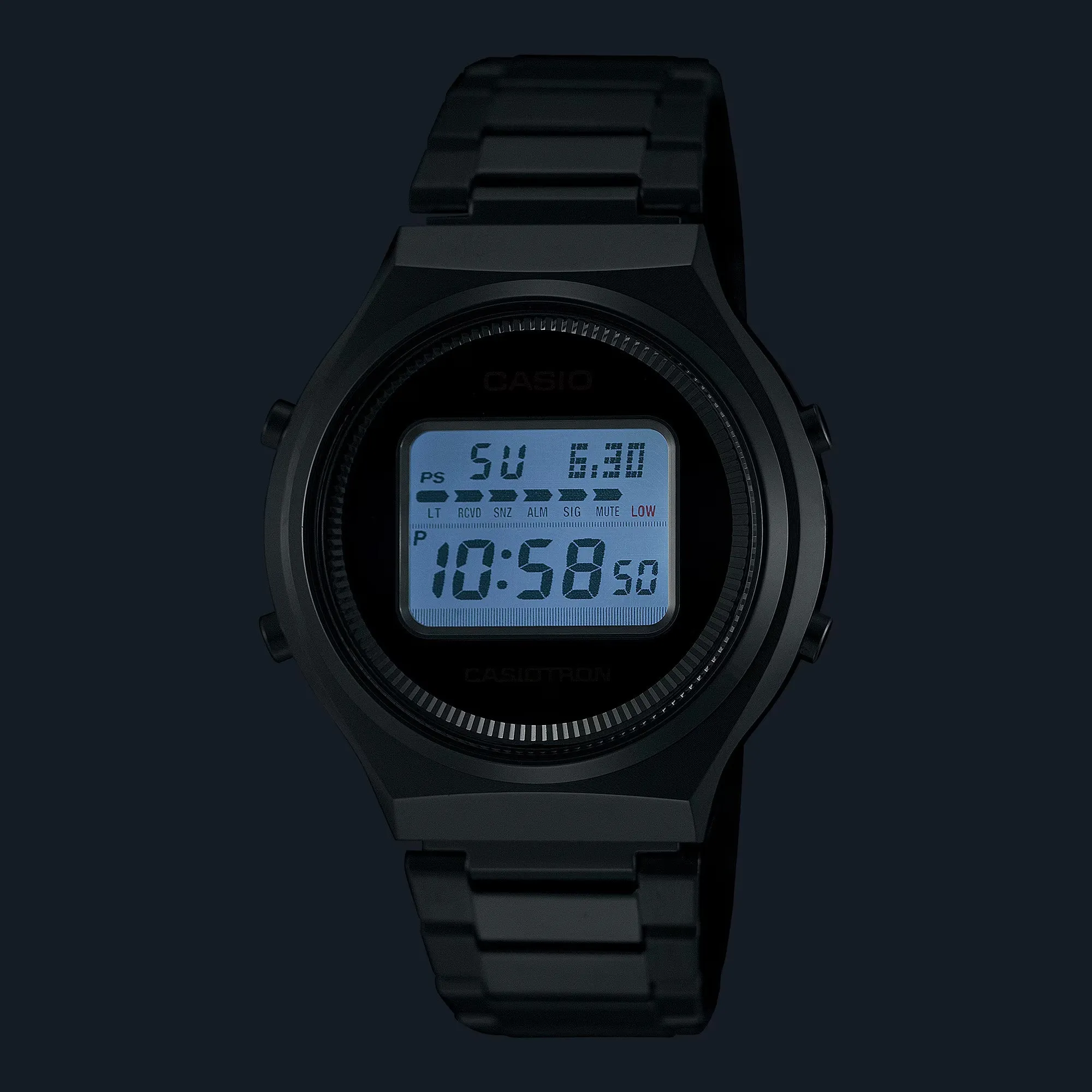Edición limitada del Casiotron 50º aniversario correa de Acero inoxidable TRN-50-2A