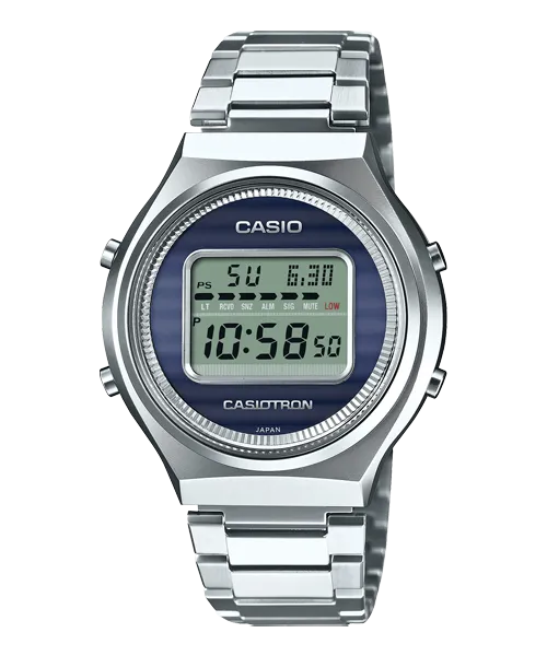 Edición limitada del Casiotron 50º aniversario correa de Acero inoxidable TRN-50-2A