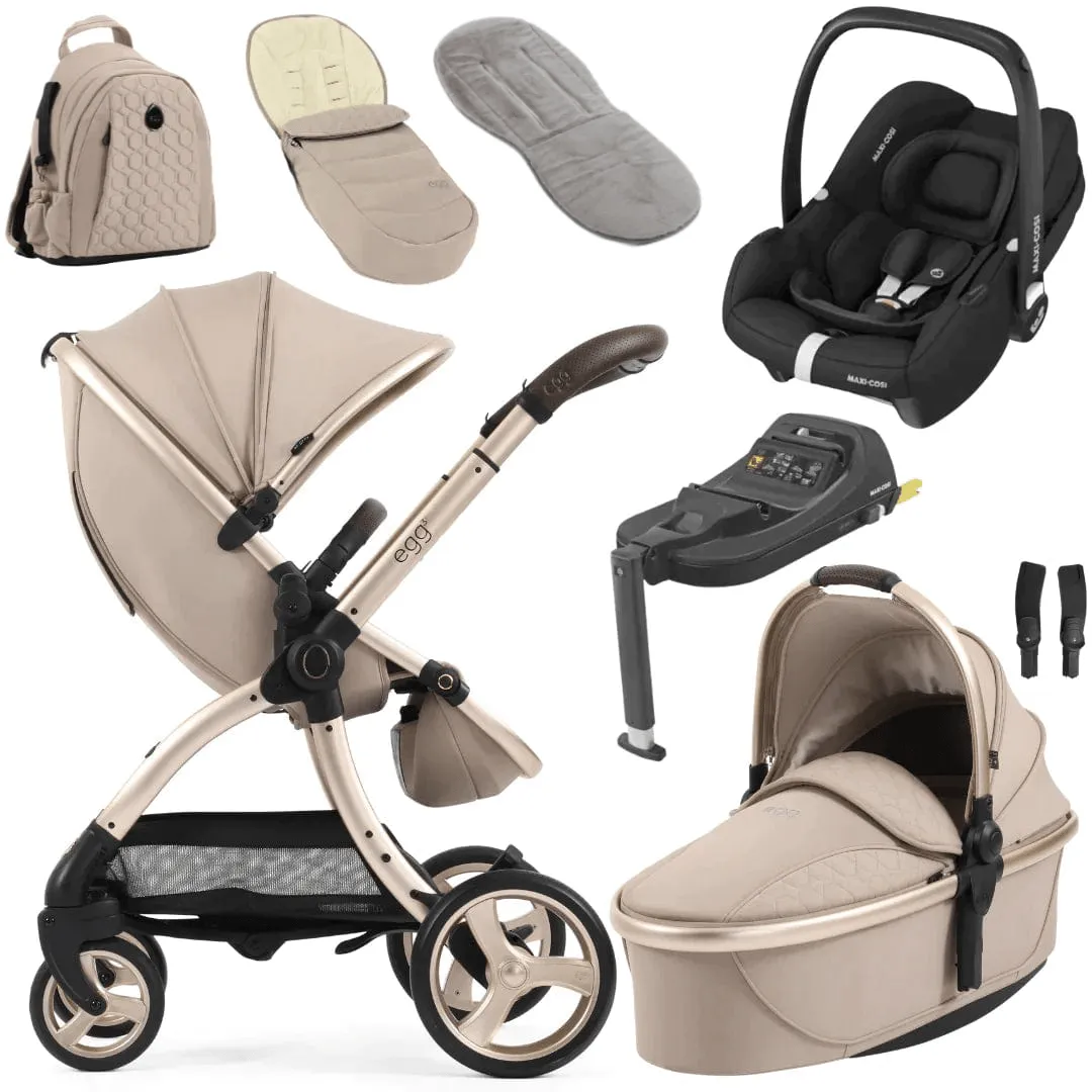Egg 3 Luxury Cabriofix i-Size Travel System - Feather