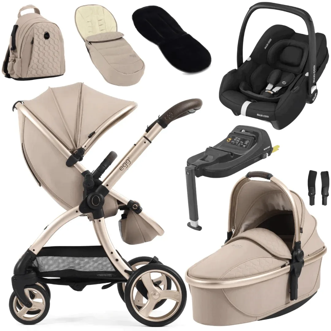 Egg 3 Luxury Cabriofix i-Size Travel System - Feather