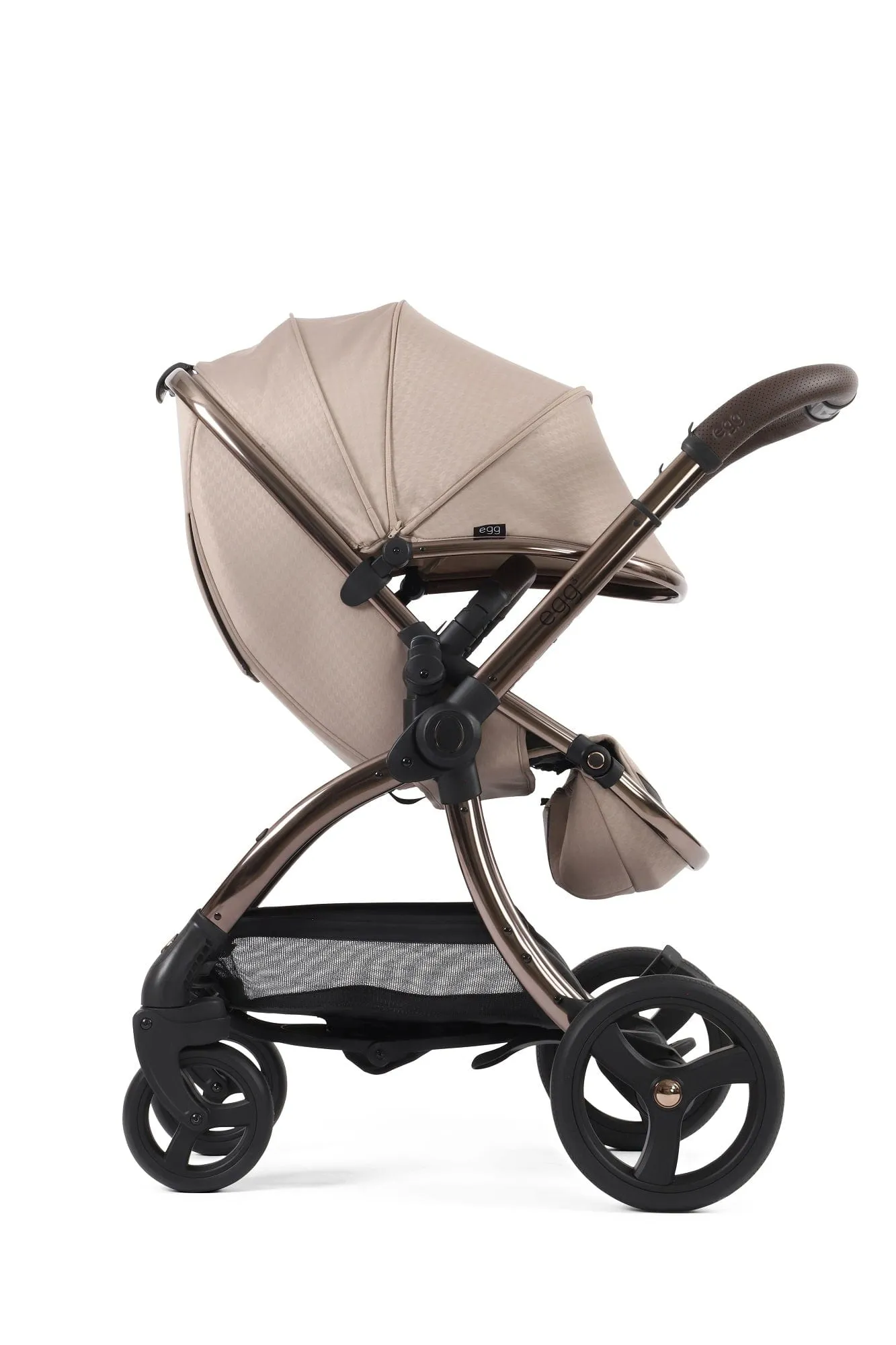 Egg 3 Luxury Cabriofix i-Size Travel System - Houndstooth Almond