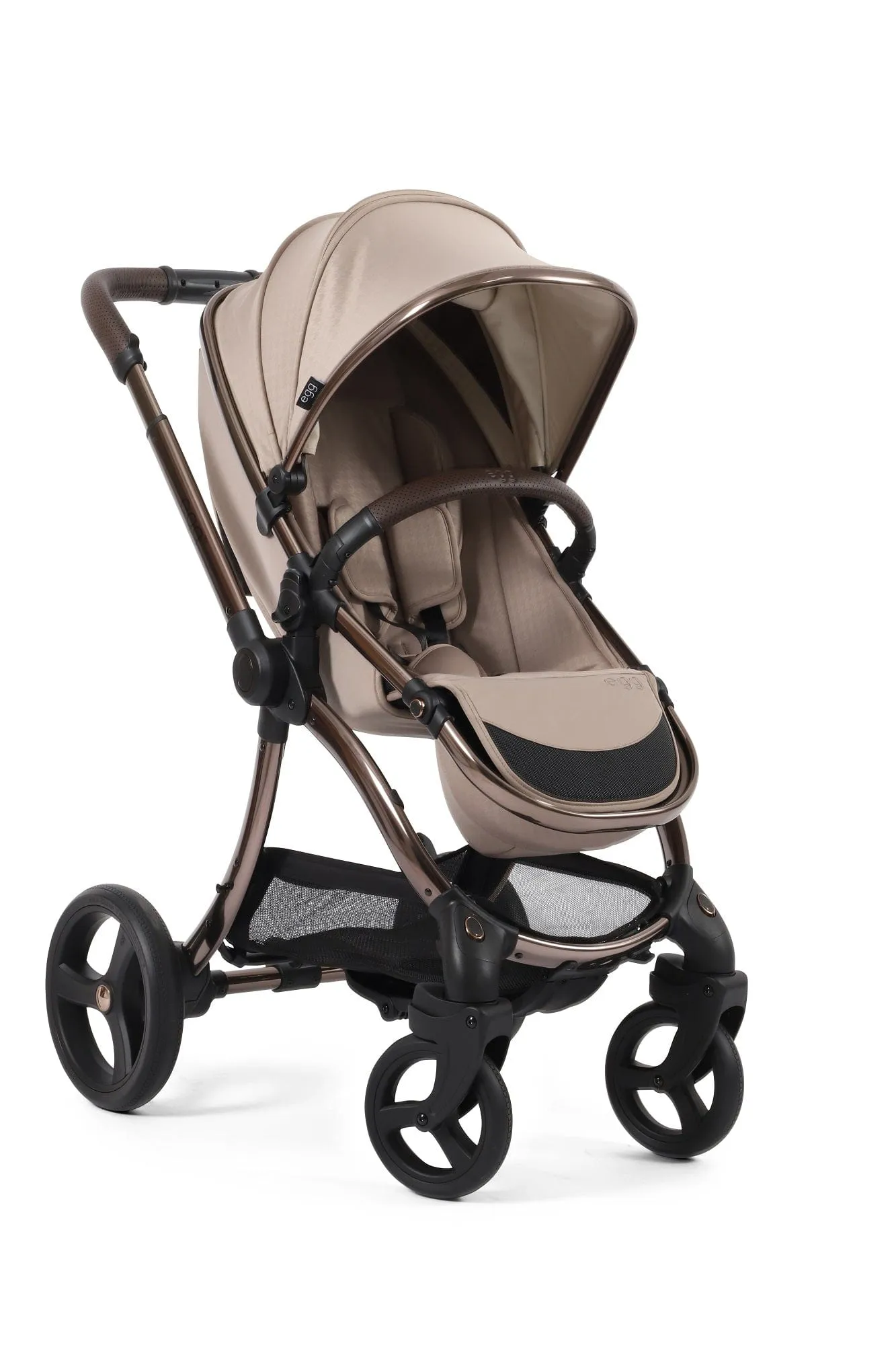 Egg 3 Luxury Cabriofix i-Size Travel System - Houndstooth Almond