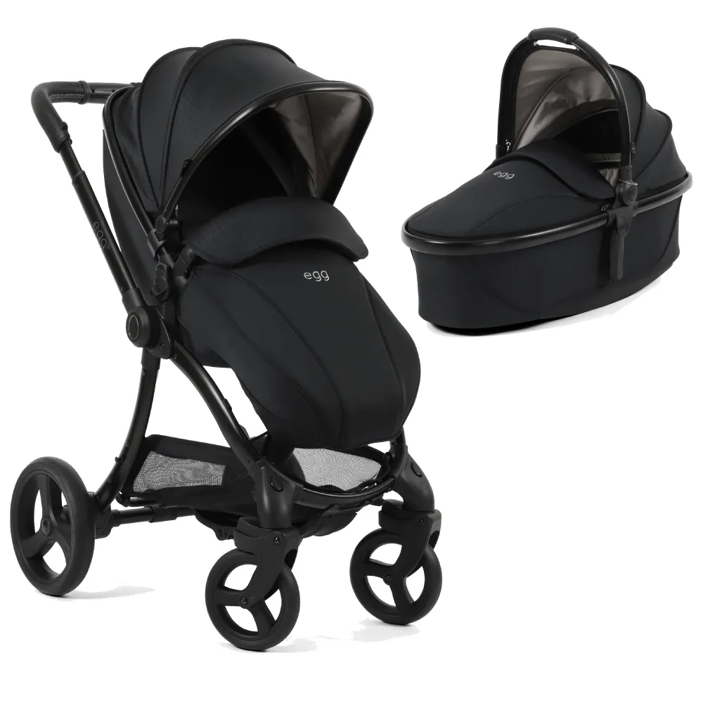 Egg 3 Luxury Cabriofix i-Size Travel System - Houndstooth Black