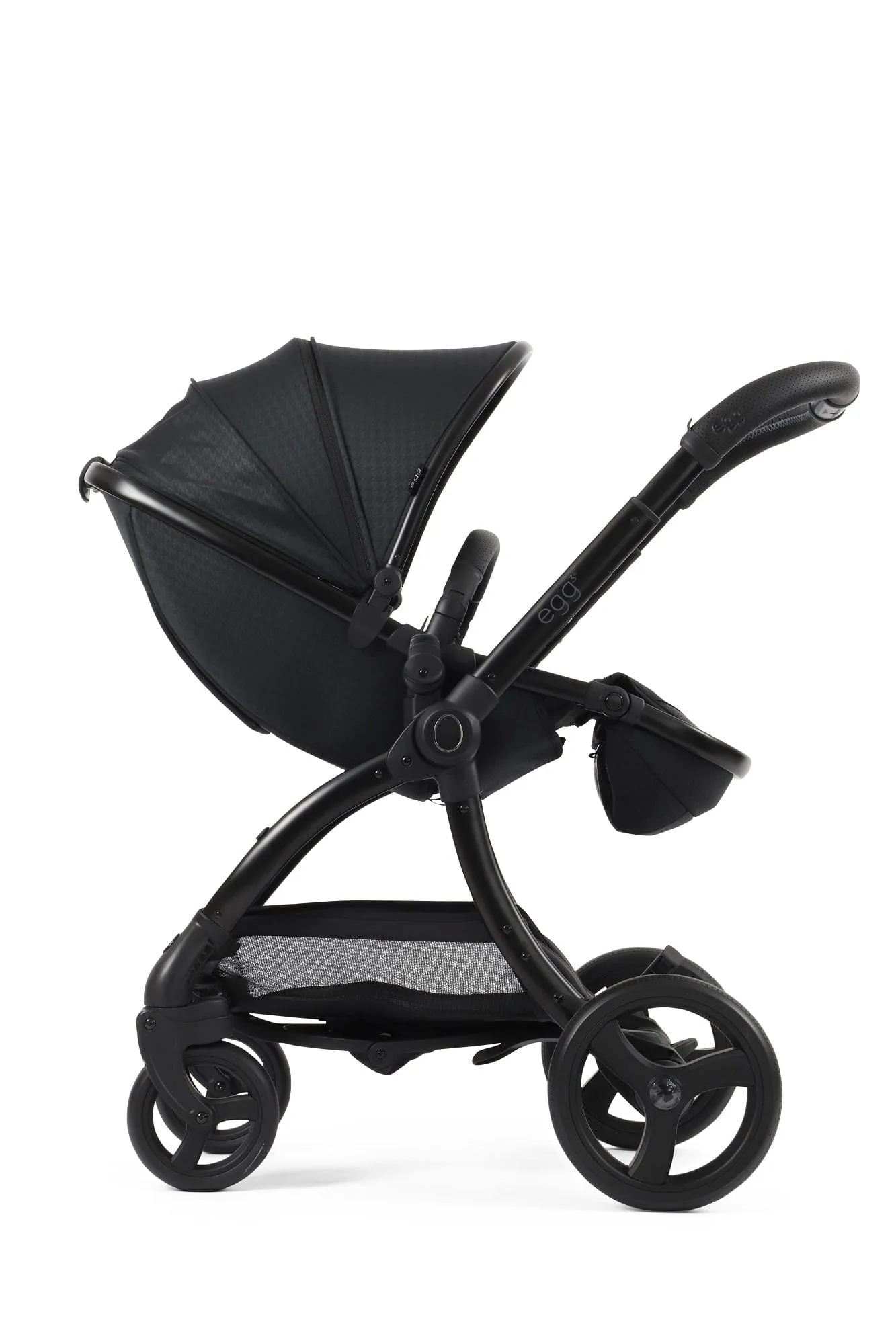 Egg 3 Luxury Cabriofix i-Size Travel System - Houndstooth Black