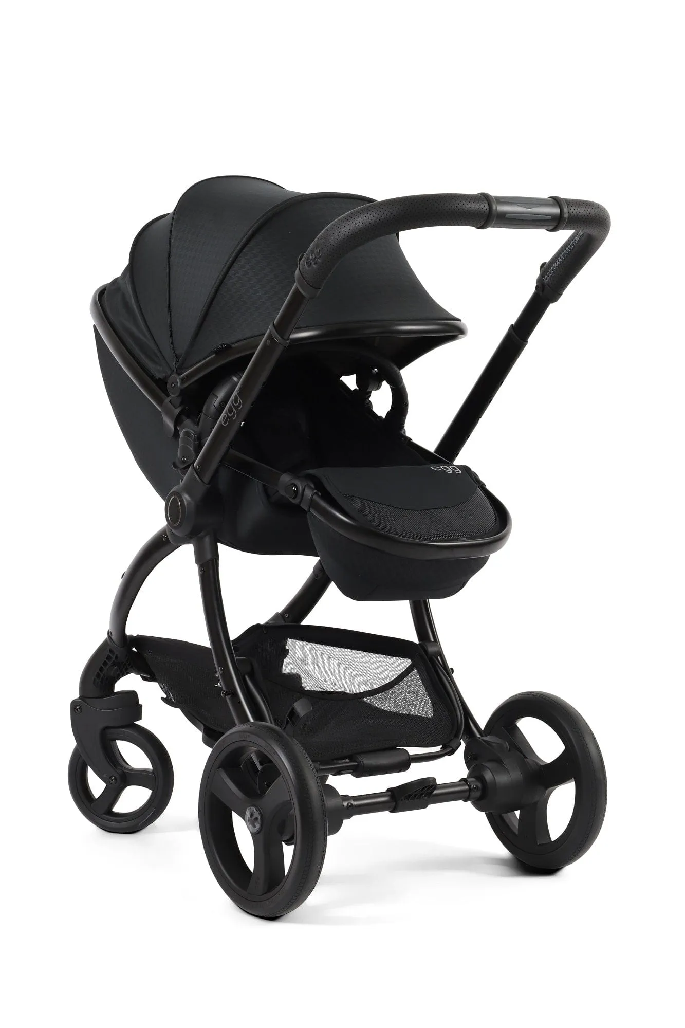 Egg 3 Luxury Cabriofix i-Size Travel System - Houndstooth Black