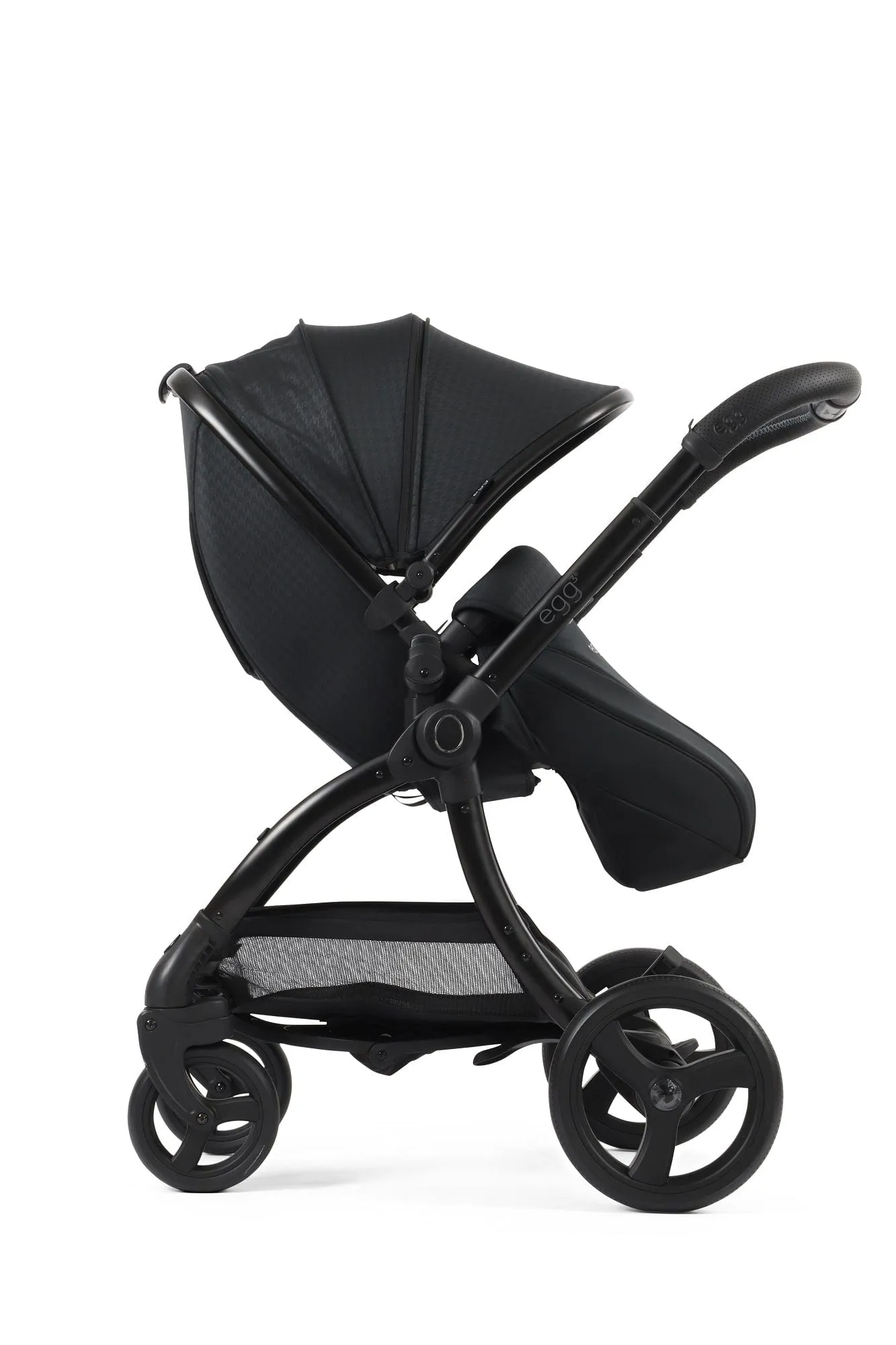 Egg 3 Luxury Cabriofix i-Size Travel System - Houndstooth Black