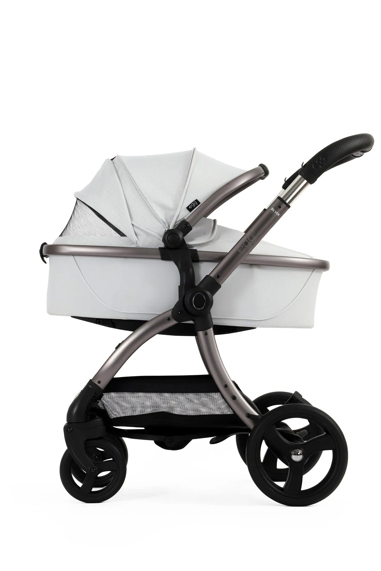 Egg 3 Luxury Cabriofix i-Size Travel System - Houndstooth Silver