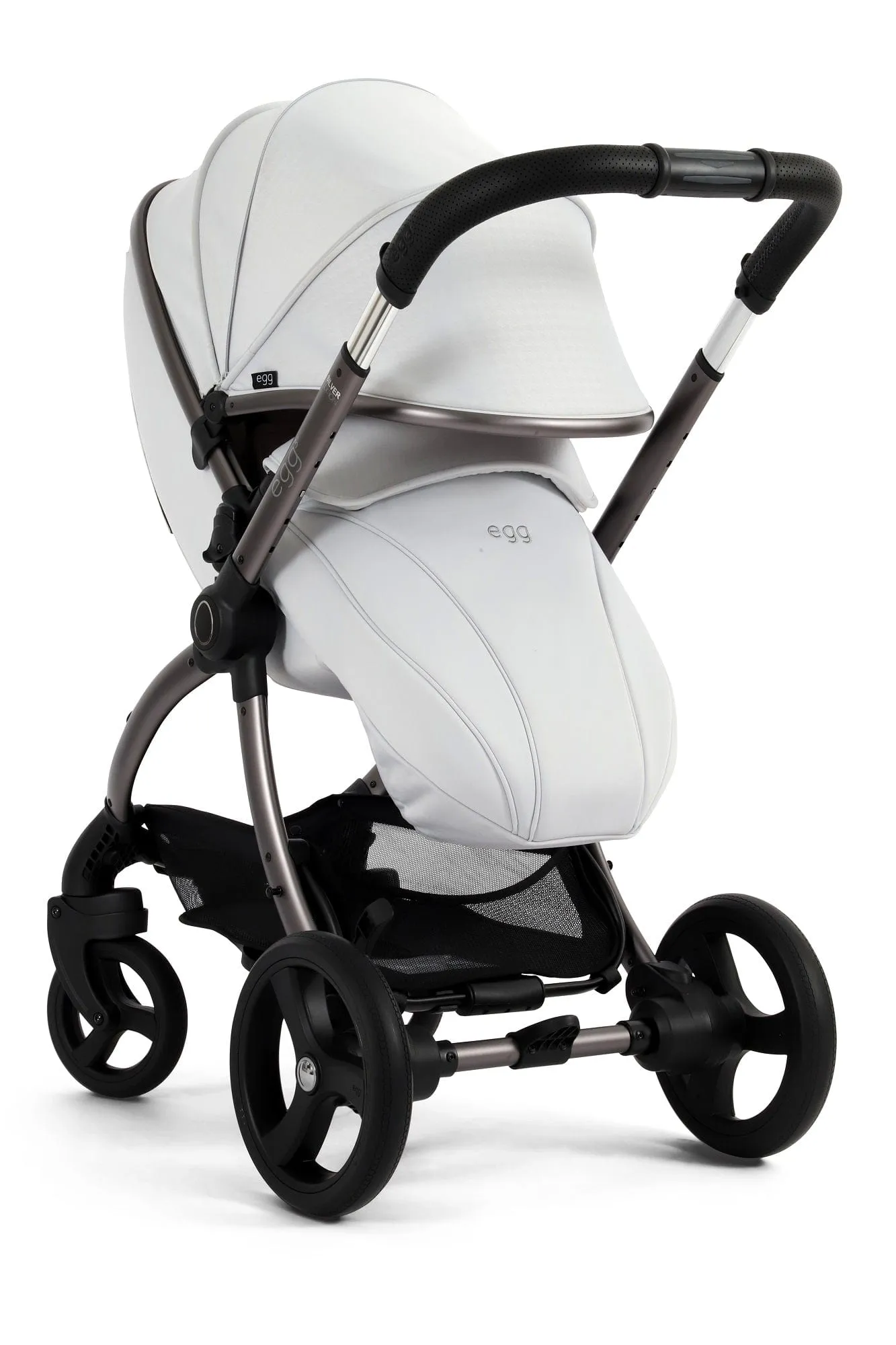 Egg 3 Luxury Cabriofix i-Size Travel System - Houndstooth Silver