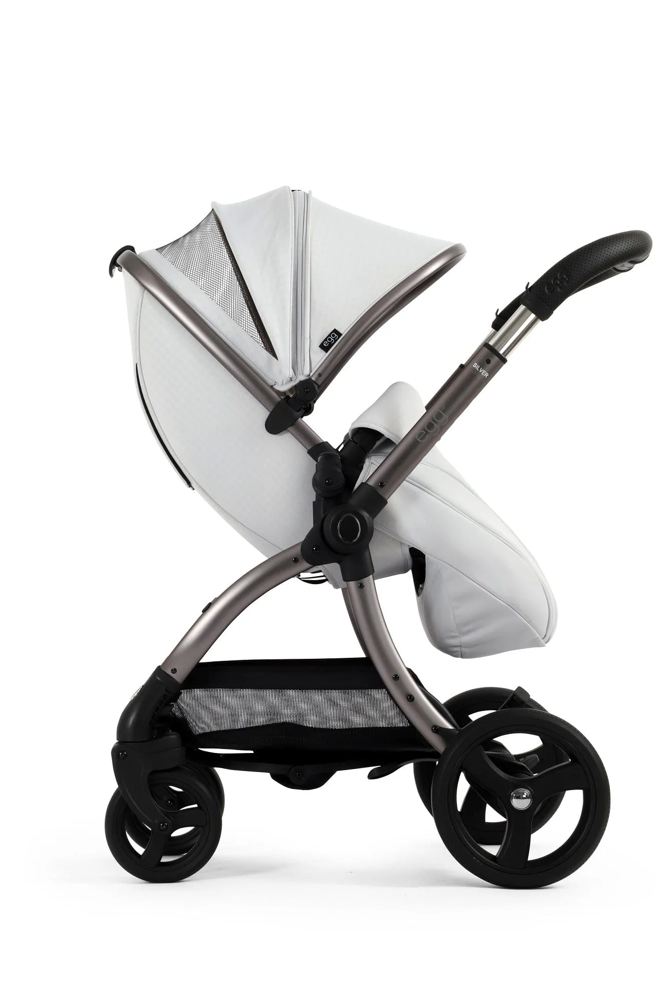 Egg 3 Luxury Cabriofix i-Size Travel System - Houndstooth Silver