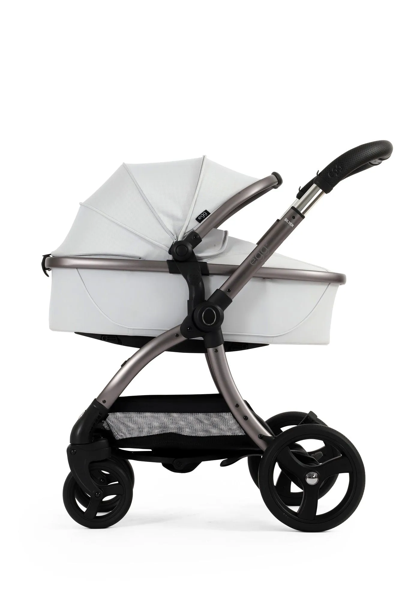 Egg 3 Luxury Cabriofix i-Size Travel System - Houndstooth Silver
