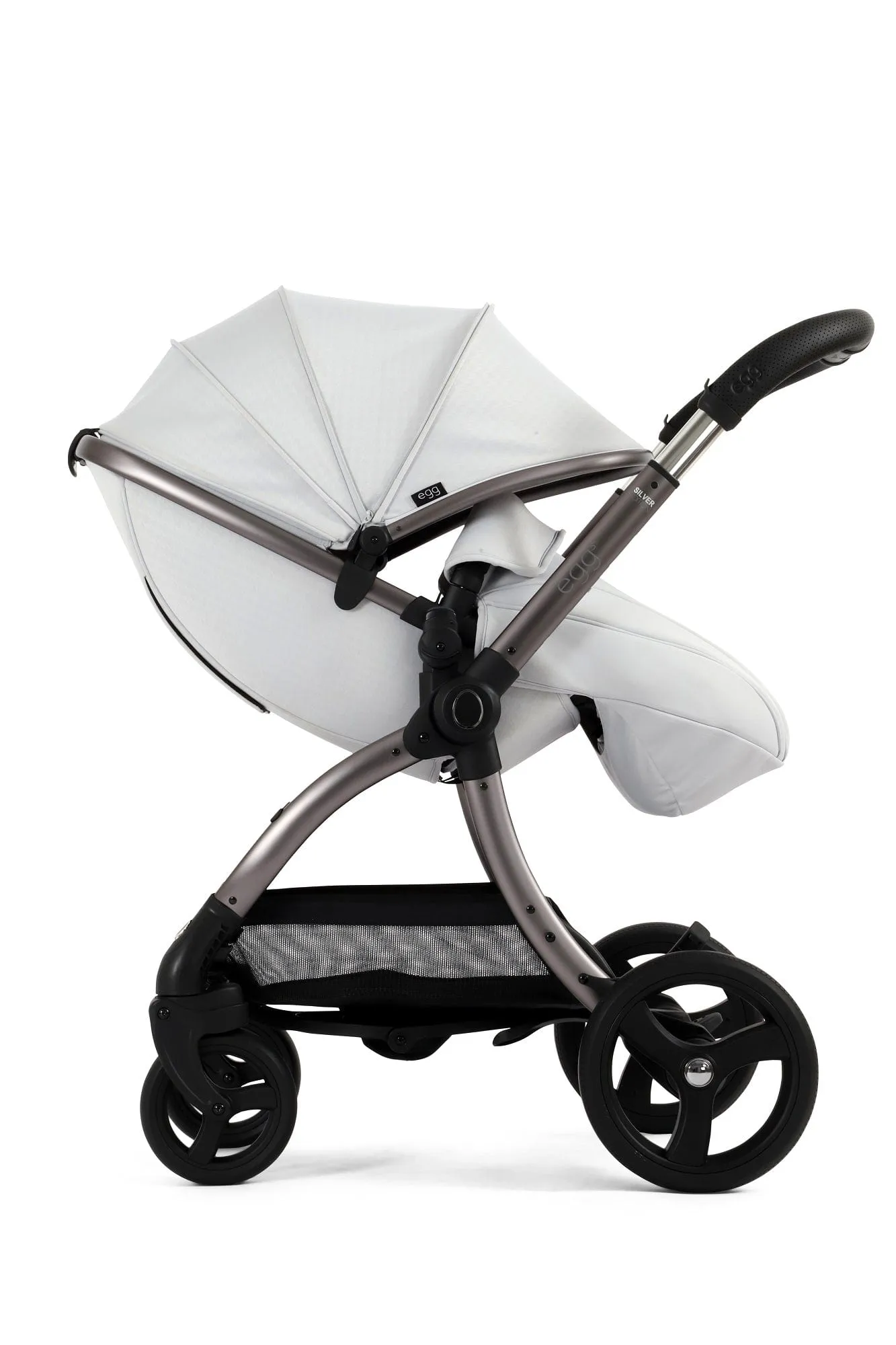 Egg 3 Luxury Cabriofix i-Size Travel System - Houndstooth Silver