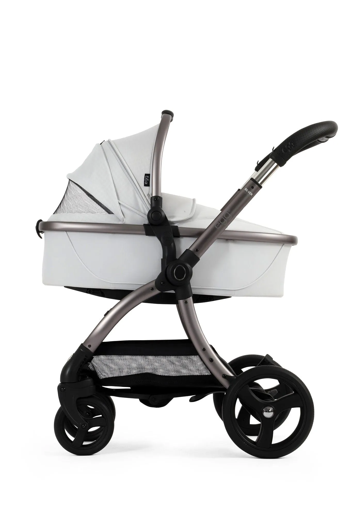 Egg 3 Luxury Cabriofix i-Size Travel System - Houndstooth Silver