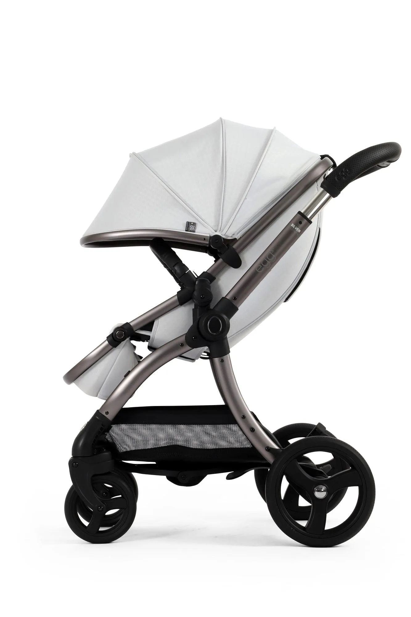 Egg 3 Luxury Cabriofix i-Size Travel System - Houndstooth Silver