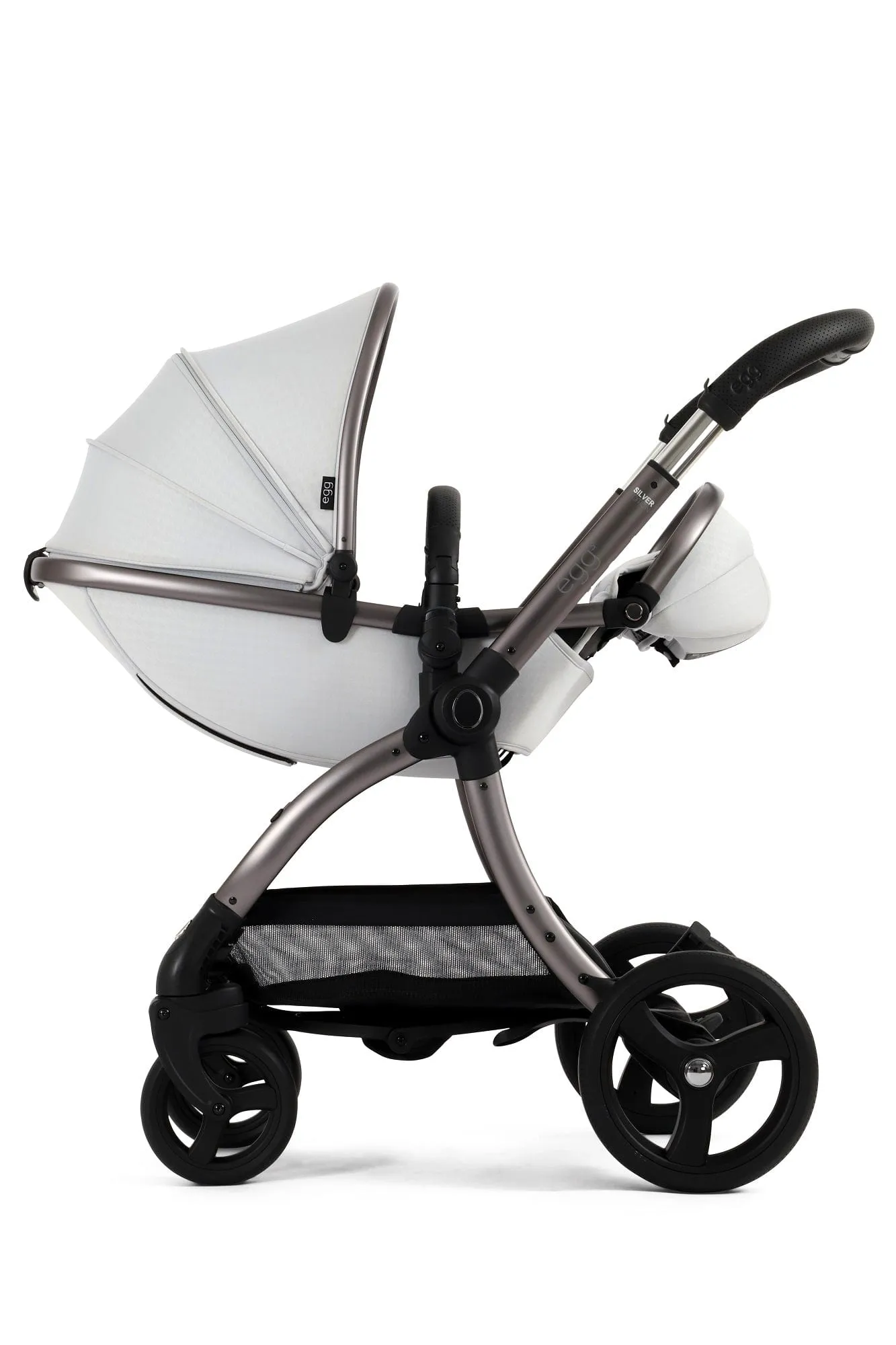 Egg 3 Luxury Cabriofix i-Size Travel System - Houndstooth Silver
