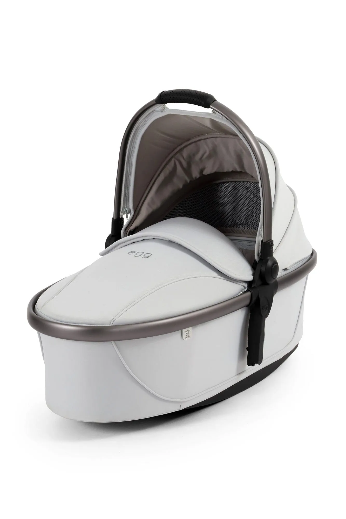 Egg 3 Luxury Cabriofix i-Size Travel System - Houndstooth Silver
