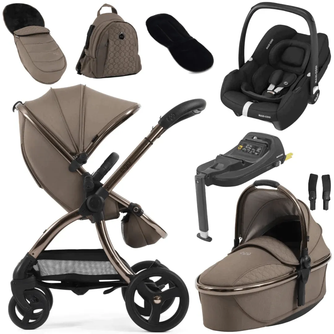 Egg 3 Luxury Cabriofix i-Size Travel System - Mink
