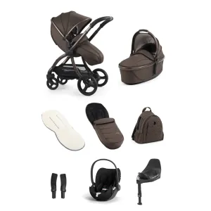 Egg 3 Luxury Cloud T i-Size Travel System - Chocolate Velvet