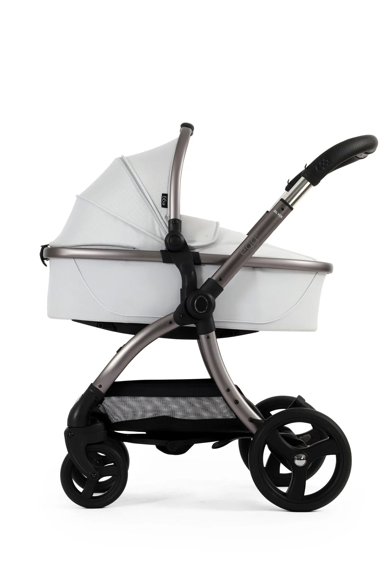 Egg 3 Luxury Pebble 360 PRO 2 Travel System - Houndstooth Silver