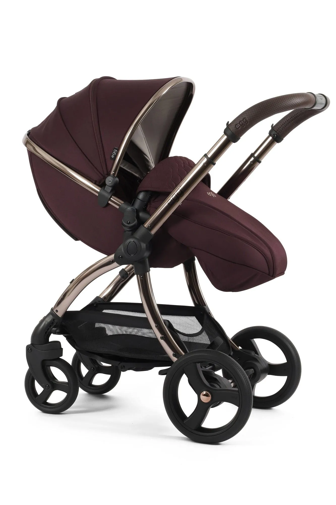 Egg 3 Luxury Pebble 360 PRO 2 Travel System - Mulberry