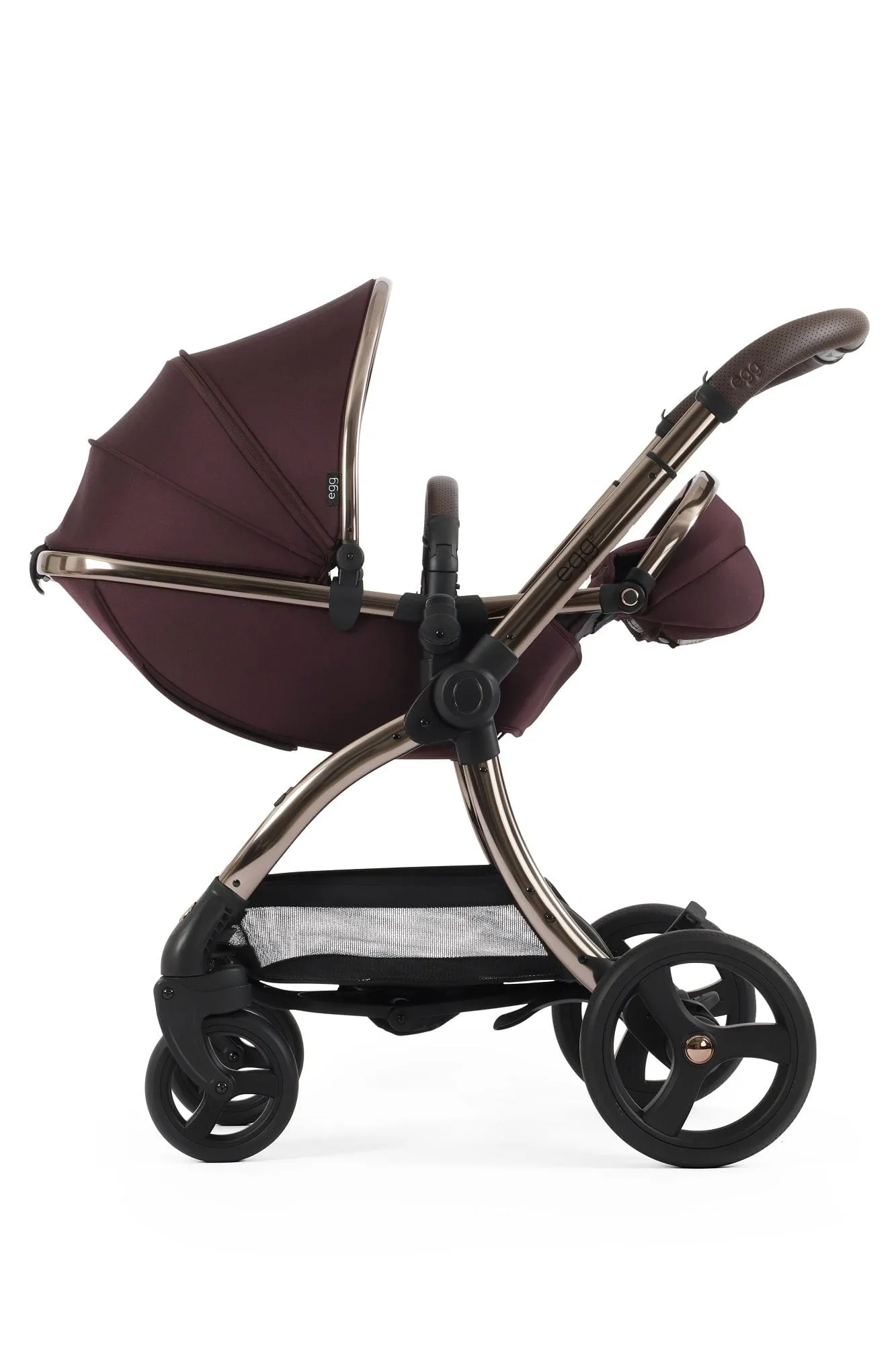 Egg 3 Luxury Pebble 360 PRO 2 Travel System - Mulberry